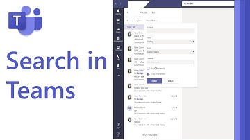 How to use Search in Microsoft Teams
