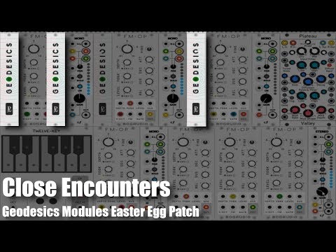 Geodesics Modules Easter Egg Patch