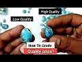 How to grade irani feroza turquoise stone quality and price