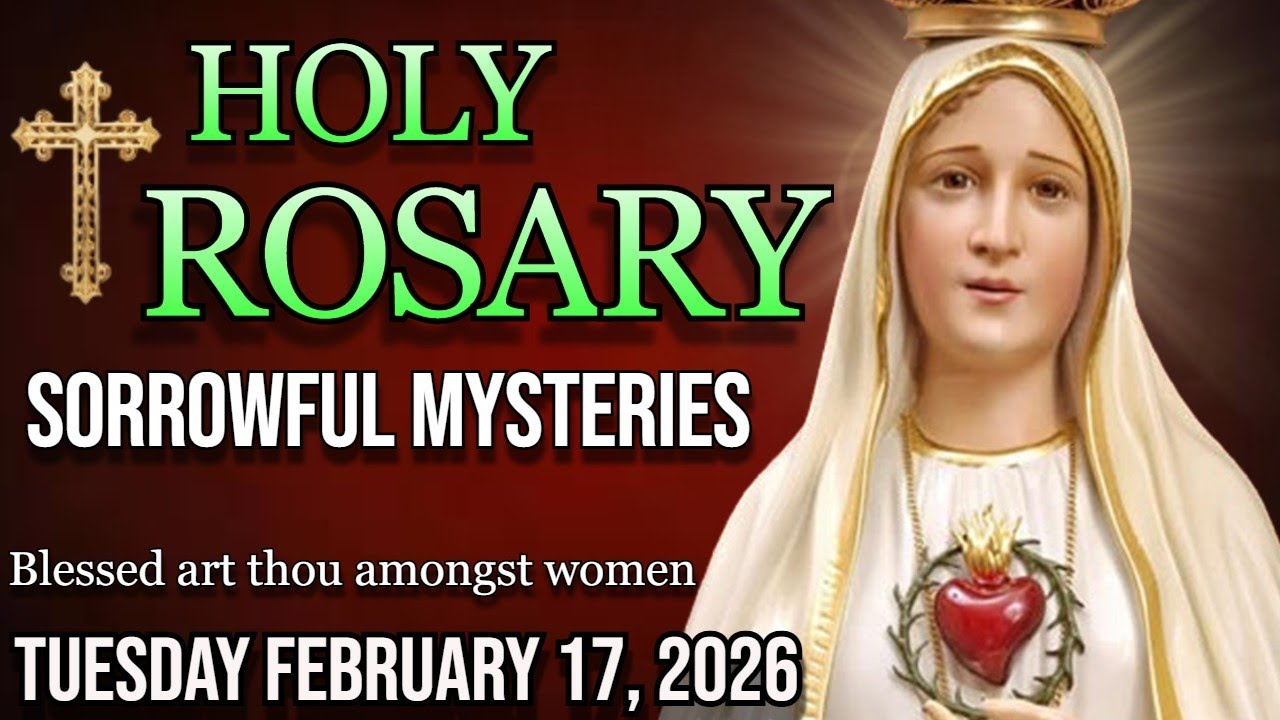 Святой Розарий сегодня, вторник, 17 февраля. Тайны скорби 🌹 Розарий к Деве Марии
