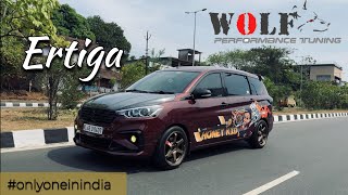 Stage1+WOLF performance tuned Ertiga Hybrid|india’s first |JR vlogs by rashid#malayalam #youtube