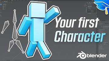 Creating a custom character in Blender for UE4 (MINECRAFT Character!) | Mini tutorial | Blender 2.9