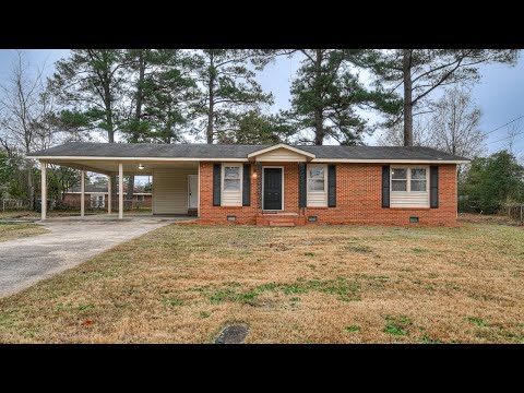 3326 Sylvester Dr, Augusta, GA home video tour