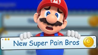 New Super Mario Bros U Challenges are Painful