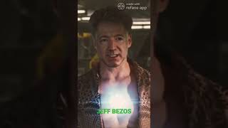 IF Jeff bezos was iron man  #shorts #jeffbezos #ironman #ironman2