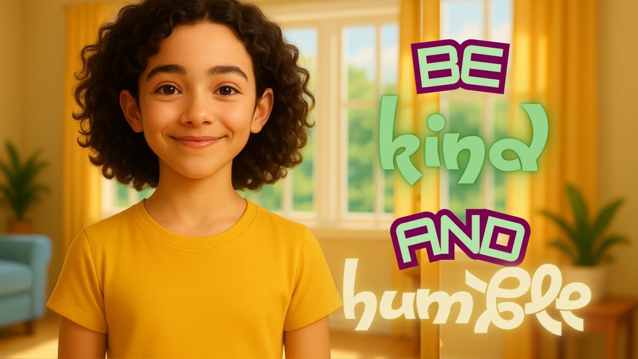 Be Kind and Humble 🌱 #animatedseries #bibleforkids