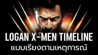 Logan X-Men Timeline แบบเรียงตามลำดับเหตุการณ์