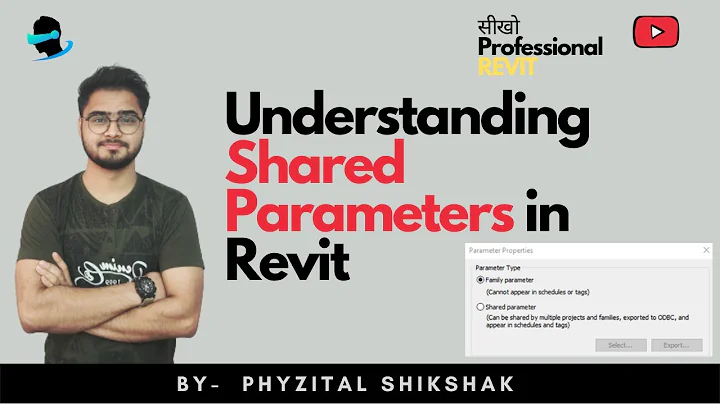 Creating Shared parameters in Revit for Schedules | Understanding shared parameters for families |