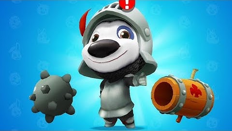 Talking Tom Splash Force Knight Hank unlocked vs Roy Raccoon Gameplay Android ios