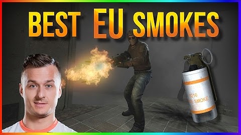 CS:GO BEST EU SMOKES DONE BY PRO PLAYERS!