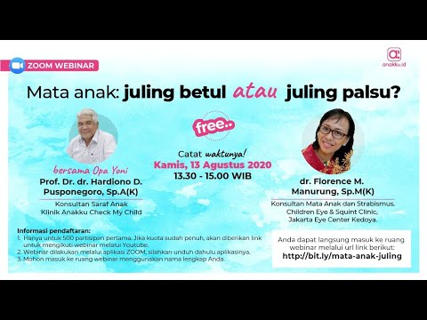 Mata Anak: Juling Betul atau Juling Palsu? | Presentasi