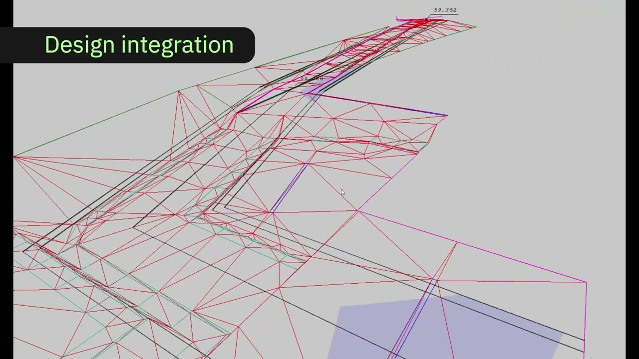 Digital Terrain Models - DTM for surveyors and earthmoving with Pythagoras CAD