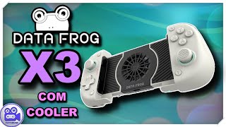 DATA FROG X3 Cell Phone Gamepad With Cooler | Gamepad With Cooler | Cost-Effective Gamepad