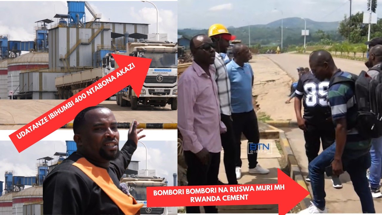 MUHANGA: HARAVUGWA BOMBORI BOMBORI na RUSWA YA 400K MURI MH RWANDA CEMENT| UMUNYAMAKURU BAMUKUMIRIYE