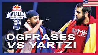 OGFRASES vs YARTZI - Semifinal | Red Bull Estados Unidos 2020