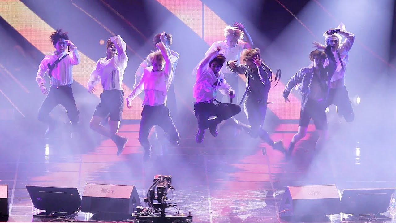 190811 스트레이키즈(Stray Kids) Full ver. (MIROH + Side effects 외 3곡) [Lotte Family Festival] 4K 직캠 by 비몽