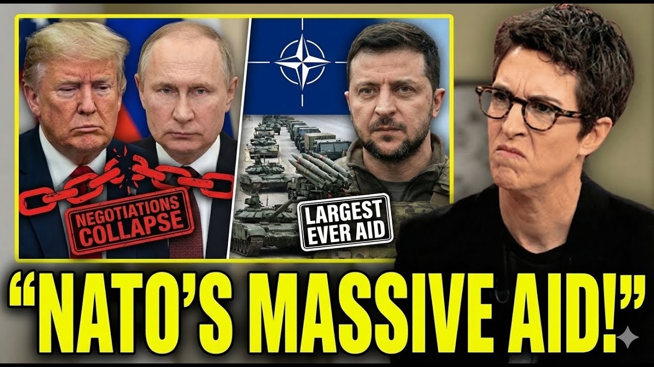 Ukraine war latest NATO commits 'largest ever' military aid as Trump-Putin negotiations collapse