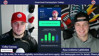 FantasySpin Saturday Divisional Round with Ryan Linkletter! screenshot 2