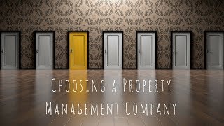 How to Choose a Savannah Property Management Company