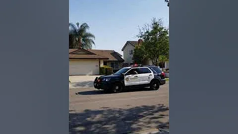 Mary Jorgensen...100 years old.  police patrol par...