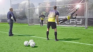 freekickerz training with the best goalkeeper (legend) !