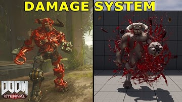 How To Make Doom Eternals Character Damage System In Unreal Engine 5