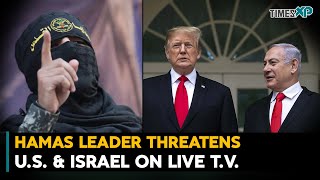 Hamas Leader Threatens U.S. & Israel On LIVE T.V.| Israel-Hamas War