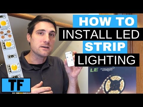 Video: Profil Fleksibel Untuk Strip LED: Penggunaan Profil Lentur Aluminium Untuk Strip Dioda, Deskripsi, Dan Pemasangan