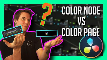 COLOR IN FUSION - How and Why to Use Fusion vs Color Page [DaVinci Resolve 17]