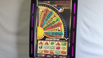 Bally (Light & Wonder) - Cash Spin (video slot, Bally V32) Full Soundpack