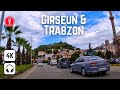 Giresun to Trabzon, Türkiye - 4K 60fps Driving Tour at the North along the Black Sea 🇹🇷