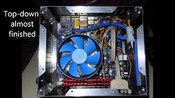 A Home Made Custom Mini ITX Case