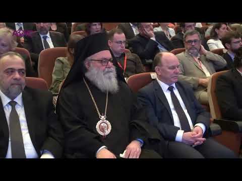 لقاء مع صاحب الغبطة البطريرك يوحنا العاشر وسيادة وزير الأوقاف محمد عبد الستار السيد