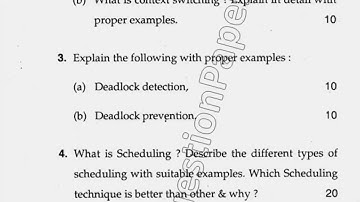 MTech CSE 2nd Sem Resource Management in Computer System Question Paper