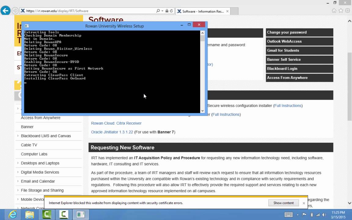 How To Access Clearpass From A Windows Os Device Youtube