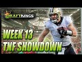 DRAFTKINGS NFL SHOWDOWN WEEK 13 TNF: COWBOYS SAINTS NFL DFS PICKS