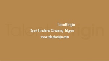 Triggers in Spark Structured Streaming