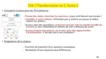 TD6 Transformation en Z Partie 2