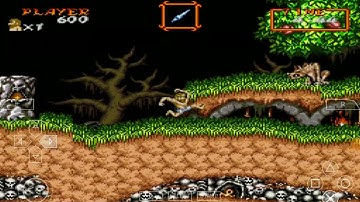 first time playing super ghouls n ghosts on Capcom classics Collection reloaded