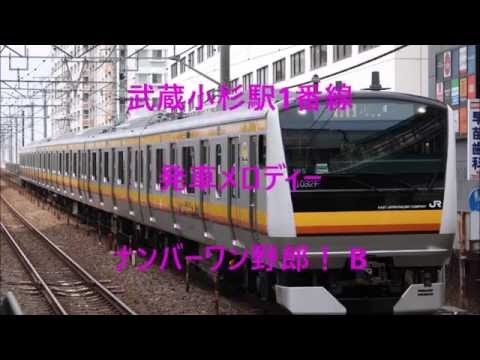 【どこでも発車ベル】 武蔵小杉駅1番線 ナンバーワン野郎！ A  【1音切り Version】