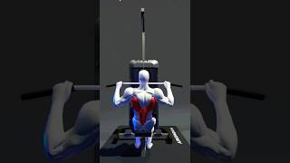 Master the Lat Pulldown in 60 Seconds✅. #backworkout #latpulldown #shorts