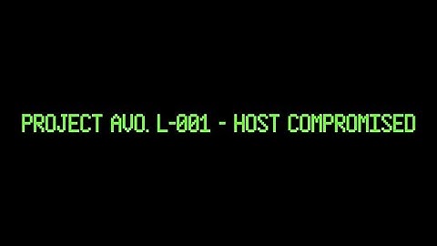 PROJECT AVO. L-001 - HOST COMPROMISED