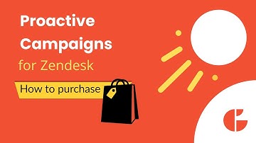 How to Purchase Proactive Campaigns for Zendesk
