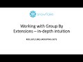 Working with Group By Extensions – ROLLUP,CUBE,GROUPING SETS