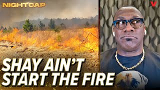 Shannon Sharpe tells HILARIOUS story about blaming Sterling for setting a field on fire | Nightcap