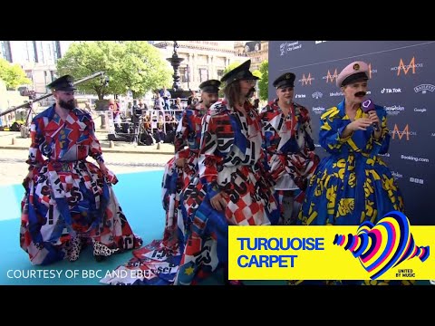 LET 3 on the Turquoise Carpet (Eurovision Song Contest 2023, Liverpool)