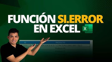 Cómo Usar la Función SI.ERROR en Excel [Paso a Paso]