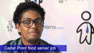 Cedar Point Interview - Food Server
