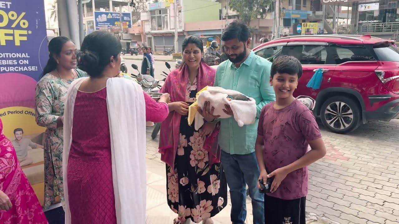 Welcome baby ❤️🧿#poojamaadhu 