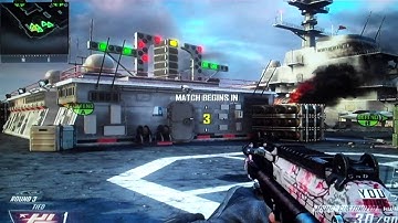 BO2 Search and Destroy Rush Route on Carrier